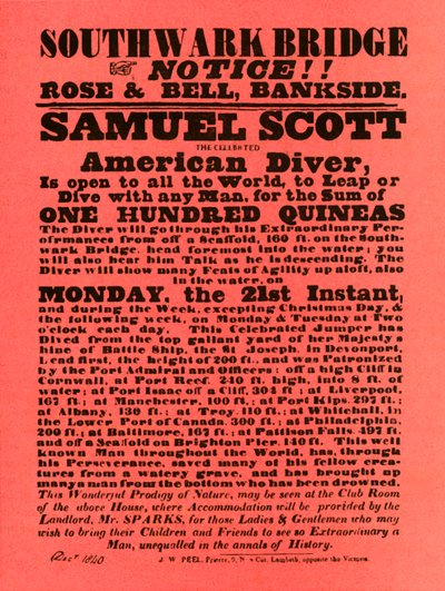 Samuel Scottin stunt-esitys, 1840, 1948. tekijältä Unbekannt