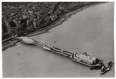 Ilmakuva Eastbournessa, Sussexista, Zeppelinistä, 1931 1933 tekijältä Unbekannt