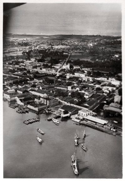 Ilmakuva Natalista, Etelä-Afrikasta, Zeppelinistä, 1930 1933 tekijältä Unbekannt