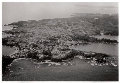 Ilmakuva Oginohamasta, Japanista, Zeppelinistä, 1929 1933 tekijältä Unbekannt