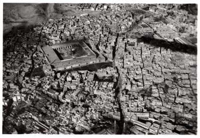 Ilmakuva vanhasta Kairosta, Egyptistä, Zeppelinistä, 1931 1933 tekijältä Unbekannt
