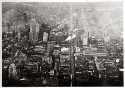 Ilmakuva Philadelphiasta, Pennsylvania, USA, Zeppelinistä, 1928 1933 tekijältä Unbekannt