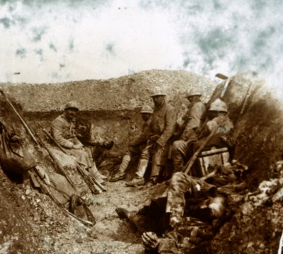 Vastahyökkäyksen jälkeen c1914-c1918 tekijältä Unbekannt