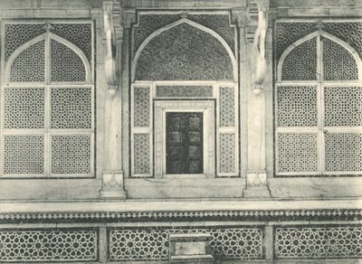 Agra. Näyttö Sulim Chishtish Tomb, Futtehpur Sikri. tekijältä Unbekannt