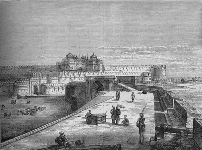 Agra, c1880 tekijältä Unbekannt
