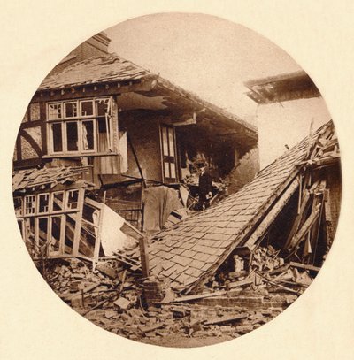 Ilmahyökkäys Croydonissa 1915 1935 tekijältä Unbekannt