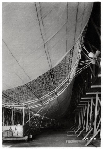 Ilmalaiva LZ1 Graf Zeppelin rakenteilla, 1899 1933 tekijältä Unbekannt