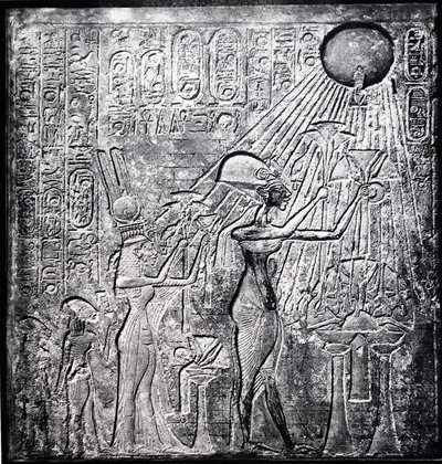 Akhenaten Amenhotep IV harhaoppinen Egyptin faarao tekijältä Unbekannt