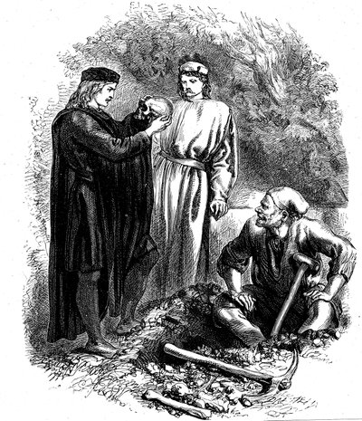 Voi, köyhä Yorick! Tunsin hänet, Horatio, 1850 tekijältä Unbekannt