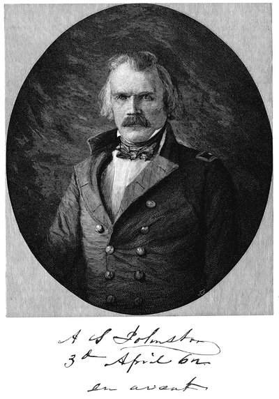 Albert Sidney Johnston, yhdysvaltalainen sotilas tekijältä Unbekannt