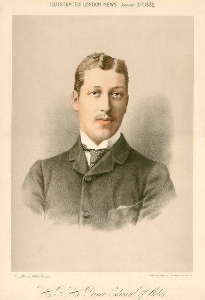 Albert Victor, Clarencen herttua, 1885 tekijältä Unbekannt