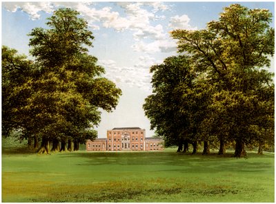 Aldby Park, Yorkshire, Darley-perheen koti, vuodelta 1880 tekijältä Unbekannt