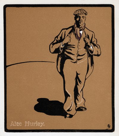 Alec Hurley 1871-1913, musiikkihallitähti, 1800-luvun loppu tekijältä Unbekannt