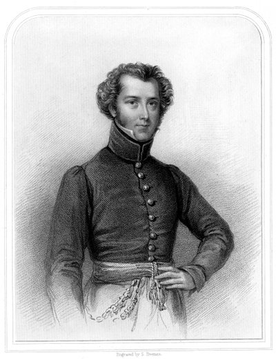 Alexander Gordon Laing, skotlantilainen Länsi-Afrikan tutkimusmatkailija, 1870 tekijältä Unbekannt