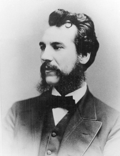Alexander Graham Bell 1847-1922, skotlantilaissyntyinen amerikkalainen keksijä tekijältä Unbekannt