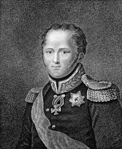 Aleksanteri I, Venäjän tsaari, 1817 tekijältä Unbekannt