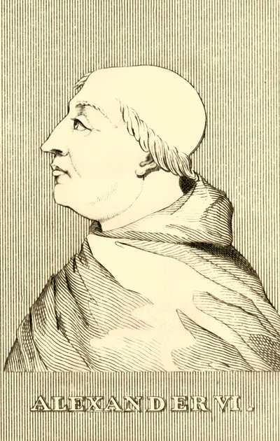 Aleksanteri VI, 1431-1503, 1830. tekijältä Unbekannt