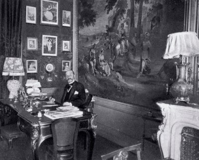Alexandre Duval, ranskalainen ravintolan omistaja ja yhteiskunnan hahmo, 1900 tekijältä Unbekannt