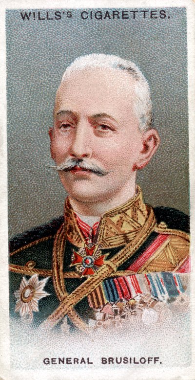 Aleksei Brusilov, venäläinen sotilas, 1917 tekijältä Unbekannt