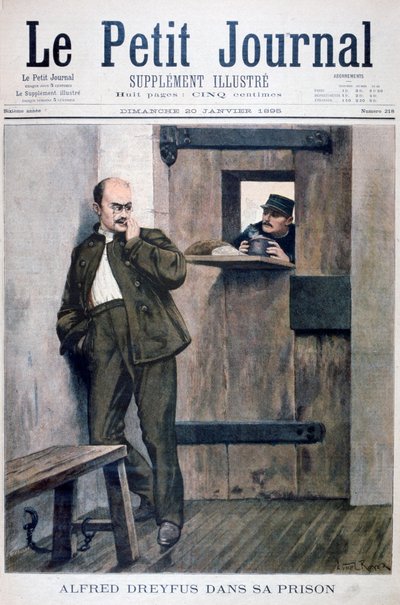 Alfred Dreyfus vankilassa, 1895 tekijältä Unbekannt