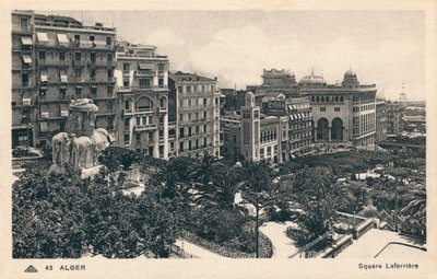 Alger - Square Laferriere, 1930 tekijältä Unbekannt