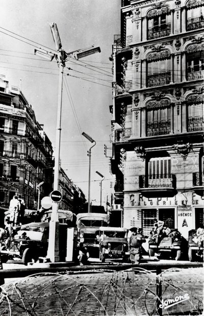Algerian vapaussota, tammikuu 1960. tekijältä Unbekannt