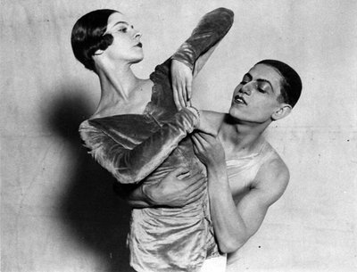 Alice Nikitina ja Serge Lifar, venäläiset balettitanssijat, 1924 tekijältä Unbekannt