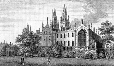 All Souls College, Oxfordin yliopisto tekijältä Unbekannt