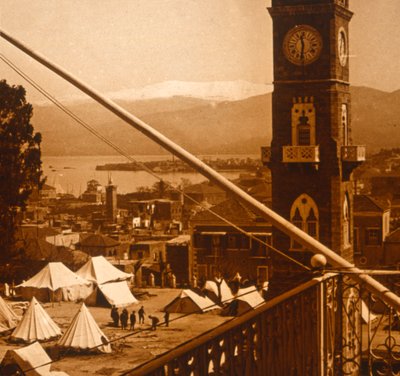 Liittoutuneiden leiri, Thessaloniki, Kreikka, c1914-c1918 tekijältä Unbekannt