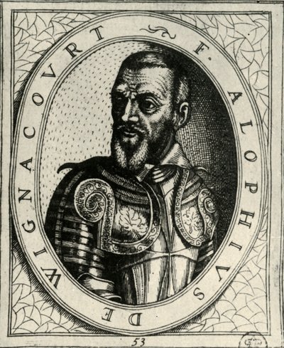 Alof de Wignacourt, 1600-luvun alku, 1908. tekijältä Unbekannt