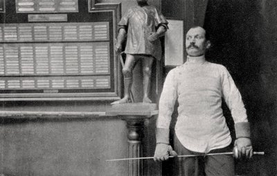 Alphonse Kirchoffer, ranskalainen miekkailija, 1904 tekijältä Unbekannt