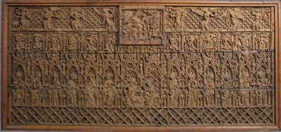Altar Frontal, Brittiläinen, 1300-luvun loppu. tekijältä Unbekannt