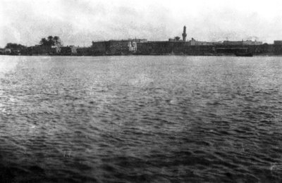 Amara, Tigris-joella, Mesopotamiassa, 1918 tekijältä Unbekannt
