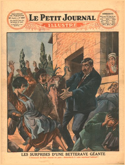 Hämmästyttävä jättiläinen punajuuri, 1929. tekijältä Unbekannt