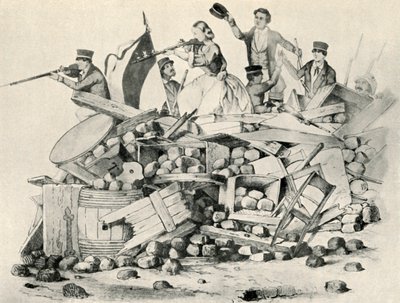 Amazon barrikadeilla, 1800-luku, 1947. tekijältä Unbekannt