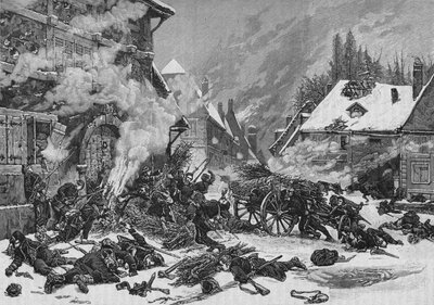 Välikohtaus Villersexelin taistelussa, 1902 tekijältä Unbekannt
