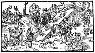 Irlantilainen juhla, 1581, 1893 tekijältä Unbekannt