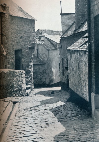 Vanha osa St Ivesistä Cornwallissa, suunniteltu slummien raivausalueeksi, 1935 tekijältä Unbekannt