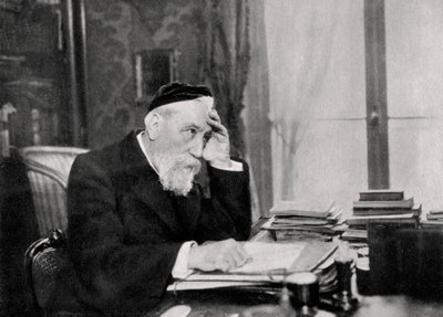 Anatole France, ranskalainen kirjailija, 1903 tekijältä Unbekannt