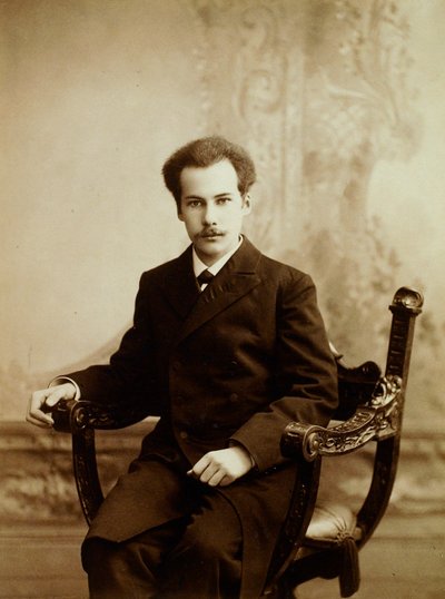Andrei Bely, venäläinen kirjailija ja runoilija, 1904 tekijältä Unbekannt
