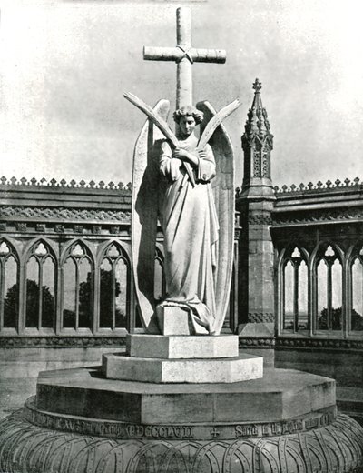 Angel of the Memorial Well, Cawnpore, Intia, 1895. tekijältä Unbekannt