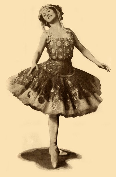 Ana Pavlova, 1910. tekijältä Unbekannt