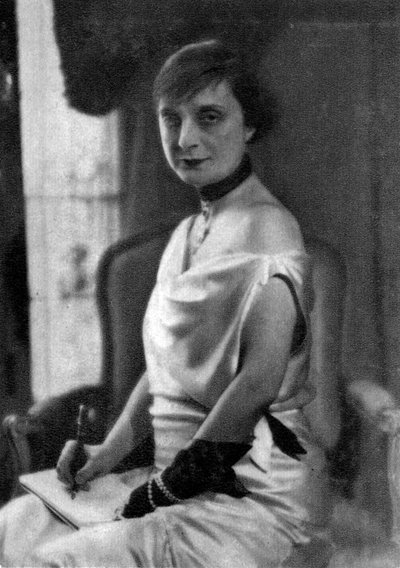 Anna de Noailles, ranskalainen kirjailija, 1930 tekijältä Unbekannt