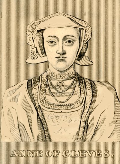 Anne of Cleves, 1515-1557, 1830. tekijältä Unbekannt