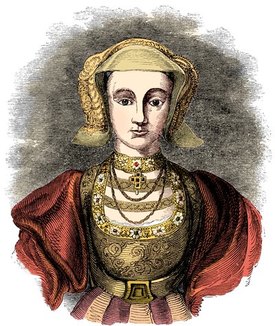 Anne of Cleves 1515-1557, Englannin Henrik VIII:n neljäs vaimo, 1800-luku tekijältä Unbekannt