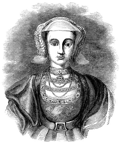 Anne of Cleves 1515-1557, Englannin Henrik VIII:n neljäs vaimo, 1800-luku tekijältä Unbekannt
