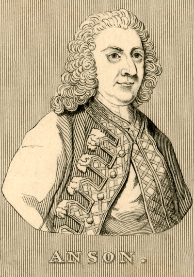 Anson, 1697-1762, 1830. tekijältä Unbekannt