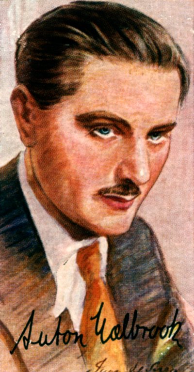 Anton Walbrook, 1896-1967, itävaltalainen näyttelijä, 1900-luku tekijältä Unbekannt