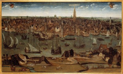 Antwerpia Brabanciassa, noin 1530. tekijältä Unbekannt