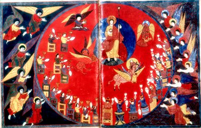 St-Severin apokalypsi latinalainen, c1050 tekijältä Unbekannt